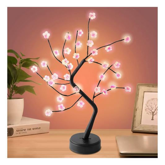 Lámpara de Árbol Flores de Cerezo